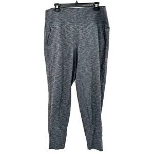 Athleta Venice Jogger Size Large‎ Leggings Gray Athleisure Running Activewear